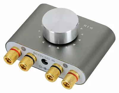 Kaufen Design HiFi Verstärker Bluetooth DJ PA Amplifier Mini Amp Stereo Receiver 2x 50W • 39.79€