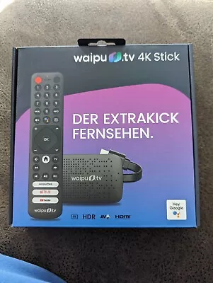 Kaufen Waipu.tv 4K Stick Fernbedienung TV WLAN HDMI 4K HDR Neu Ungeöffnet  • 54.81€