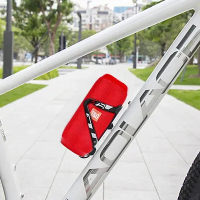 Kaufen #F Mountainbike Säulenlautsprecher Wiederaufladbar Für Fahrrad Wasserkocher Ständer (rot) • 13.13€