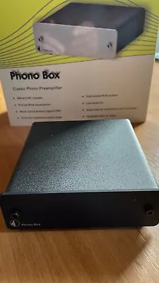 Kaufen Phono Box Vorverstärker Von Pro-Ject  MM Und MC  Schwarz - Sehr Kleines Format  • 45€