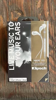 Kaufen Klipsch IMAGE X7i In-Ear Kopfhörer Weiß Ovp - Referenzkopfhörer Ceramic • 80€