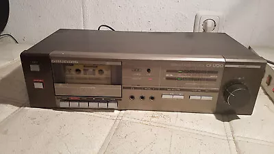 Kaufen Grundig CF 1700 Stereo Cassette Tape Deck Kassettendeck CF1700 Kassetten Player • 38€