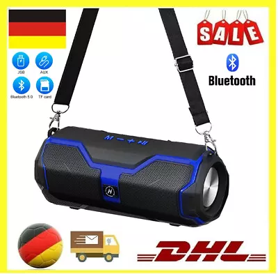 Kaufen Tragbarer Wireless Bluetooth Lautsprecher Subwoofer SD Musicbox Stereo 20W NEU • 16.99€