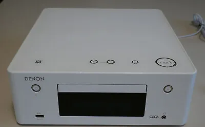 Kaufen Denon CEOL RCD-N9, Netzwerk-Kompaktreceiver, Weiß Glänzend, CD, Internetradio • 190€