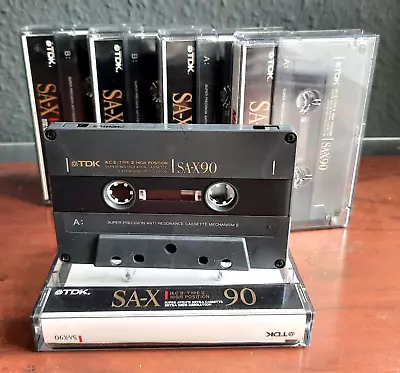 Kaufen ⭐️5x TDK SA-X 90 Typ 2 Kassetten Audiokassetten Tape / Unbeschriftet / Geprüft • 23€