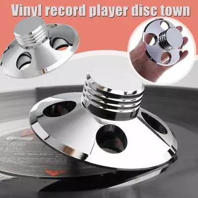Kaufen Metallscheibenstabilisator Audio LP Vinyl Plattenspieler Plattenspielerklemme • 20.86€