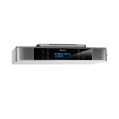 Kaufen Küchenradio Unterbau DAB Digitalradio Bluetooth FM Tuner Stereoanlage Silber • 59.99€
