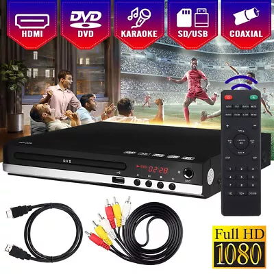 Kaufen DVD Player UHD HD CD Spieler Mit HDMI USB AV Anschluss Mit Fernbedienung Für TV • 33.95€