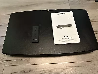 Kaufen Bose Solo TV Lautsprecher-System - Schwarz (347205-1300) • 90€