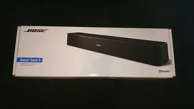 Kaufen Bose® Solo 5 TV Sound System Schwarz Bluetooth Soundbar Fernbedienung NEU OVP   • 179.99€