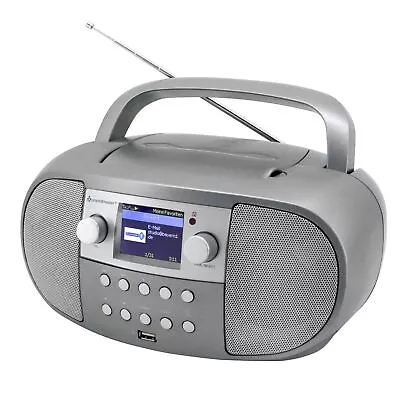Kaufen Soundmaster SCD7600TI Internetradio Bluetooth DAB+ CD USB MP3 Hörbuchfunktion • 129€