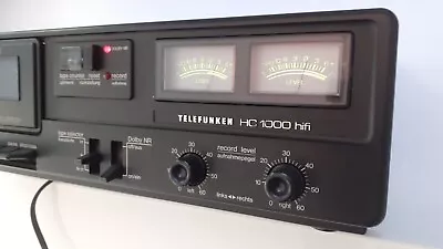 Kaufen Telefunken HC 1000 HiFi Tape Deck, Sehr Guter Zustand Voll Funktionstüchtig • 79€