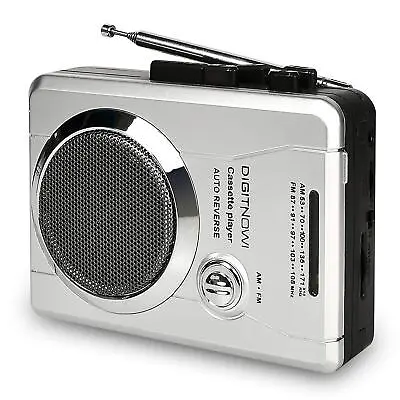 Kaufen Mini Audio Retro Personal Kassettenspieler Wireless AM / FM Radio Kassettenrecor • 24.99€