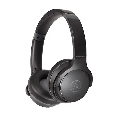 Kaufen Audio-technica Bluetooth Kopfhörer ATH-S220BT Schwarz Kabellos 60h Akkulaufzeit • 35€