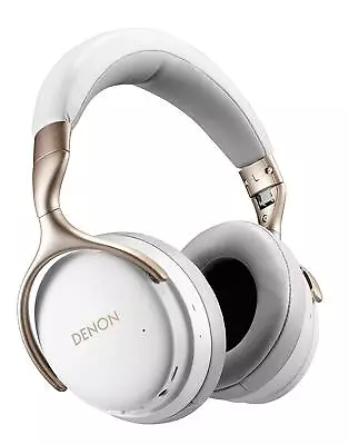 Kaufen DENON Kabellos Geräuschunterdrückung Kopfhörer AH-GC30 Wtem Weiß Gratis Rand • 285.71€