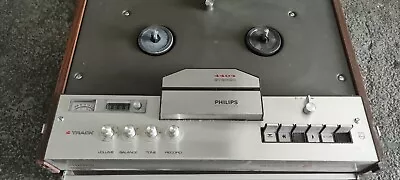 Kaufen Philips Stereo 4 Track Tonbandgerät Tonbandträger • 30€