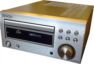 Kaufen Denon RCD-M41DAB FM/DAB/CD Receiver Bluetooth Silber • 100€