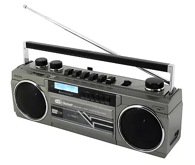 Kaufen Soundmaster SRR70TI Retro Radiokassettenrekorder Mit DAB+ USB SD Und Bluetooth • 74.95€