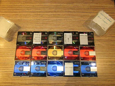 Kaufen 15 X Minidisc  MD   Sony Mix (175) MD LEER Od. Gelöscht  > Formatiert • 33.99€
