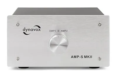 Kaufen ✅Dynavox  AMP-S MKII  Silber / Verstärker-/Lautsprecher-Umschalter / HighEnd✅ • 89.99€