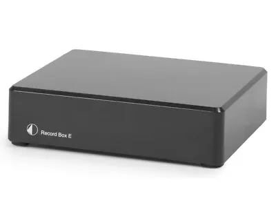 Kaufen Pro-Ject Record Box E Schwarz Phono-Vorverstärker MM Und MC DAC USB-Ausgang • 129€