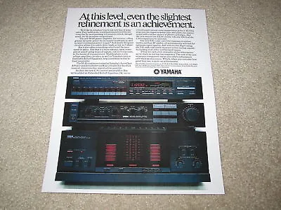 Kaufen Yamaha M-85, C-85, T-85 Amp, Vor, Tuner Ad, 1986, 1 Pg ,Verstärker,Preamp • 10.23€