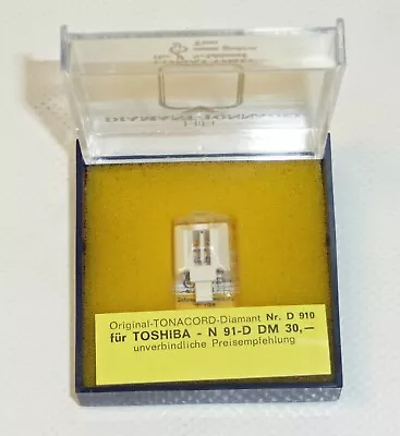 Kaufen TOSHIBA Diamant N 91-D / Tonacord OVP Tonabnehmer-Nadel PHONO STYLUS Needle HiFi • 12.99€