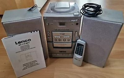 Kaufen HIFI Micro - Stereo - Anlage Mit Radio, CD, MP3, Kassette, Boxen, Fernbedienung • 29.43€