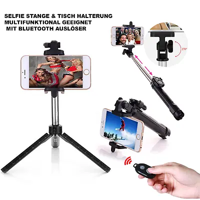Kaufen 3 In1 Selfie Stick Bluetooth Stativ Teleskop Stange Für Poco C55 • 16.39€