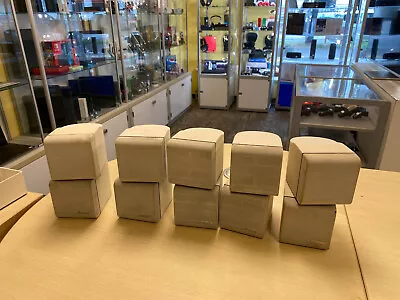 Kaufen 5 Stück Bose Doppelcube Acoustimass Lautsprecher Cube Lifestyle Würfel Weiß • 99€