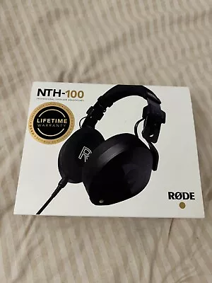 Kaufen Kopfhörer RODE NTH-100 Professional Over-ear Headset Audio 3,5 Mm Schwarz GUT • 100€