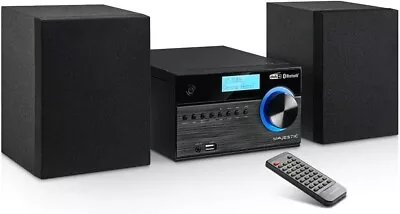Kaufen Majestic AH BT MP3 USB- Micro-HiFi-System DAB/DAB+/FM Bluetooth CD/M ✅ WIE NEU • 52.90€