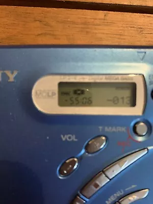 Kaufen Sony MZ-R500 Portable Minidisc Recorder Player MD Walkman In Blau Und Original • 115€
