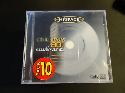 Kaufen CD-R Audio  10er Pack Carbon Vinyl High Tech Uv Protection 80 Min  Neu OVP • 14.50€
