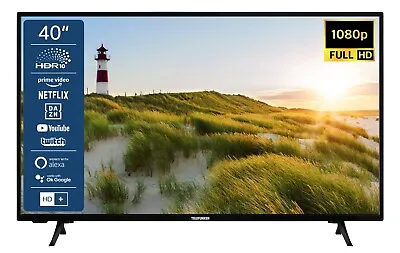 Kaufen Telefunken XF40SN550S 40 Zoll Fernseher Smart TV Full HD HDR Triple-Tuner HD+ • 229.99€