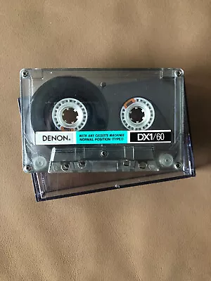 Kaufen DENON DX1 60 Audio Cassette Vintage Kassette - RAR! • 5.95€