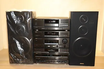 Kaufen Aiwa CX-81M, CD Stereoanlage Kassette, Lautsprecher SX-81 NEU, Vintage • 399€