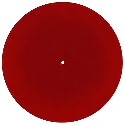Kaufen Dynavox Plattentellerauflage PM2 Filz Rot Antistatisch 3mm LP Slipmat • 11.49€