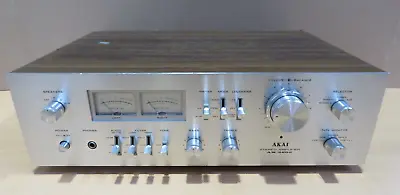 Kaufen Akai AM-2600 Vollverstärker Silber Woodcase Vintage 70s Amplifier Mit Funktion • 85€