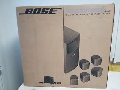 Kaufen Bose Acoustimass 6 Series III 6-teiliges Lautsprecher System Neu Ungeöffnet  • 500€