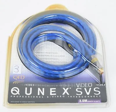Kaufen QED Qunex SVS EAN 000229 S-Video-/S-Video-Kabel 3,0 M UVP War € 159,00  • 69.99€