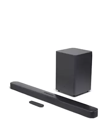 Kaufen JBL Bar 2.1 Deep Bass Soundbar Mit Wireless Subwoofer HDMI Lautsprecher Schwarz • 150€