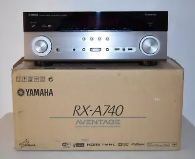 Kaufen Yamaha RX-A740 AVENTAGE 7.2 Netzwerk-A/V-Receiver Titan OVP • 249€