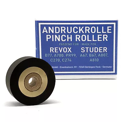 Kaufen Andruckrolle Revox B77 A700 PR99 C270 C274 Studer A67 B67 A807 A810 Pinch Roller • 41.95€