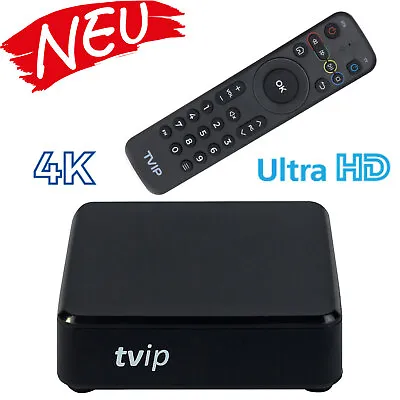 Kaufen TVIP S-Box V.530 4K IP SET TOP BOX Multimedia Player Internet TV USB HDMI Black • 79€