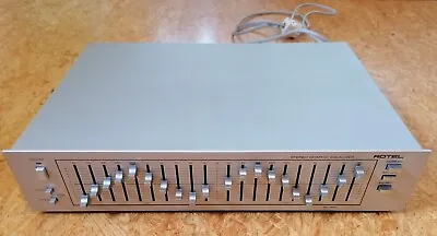 Kaufen ROTEL RE-860 RARE Vintage Stereo Equalizer 1983 • 375€