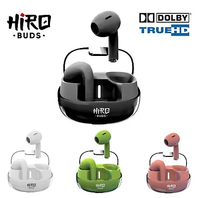 Kaufen TWS Wireless Ohrhörer Bluetooth Kopfhörer HiRO BUDS Universalgeräte HD NEU • 10.89€