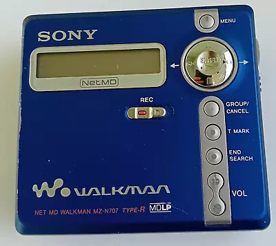 Kaufen SONY Minidisc WALKMAN MZ-N707  MD PLAYER RECORDER • 50€