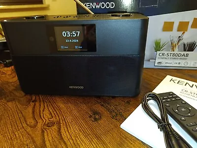Kaufen Kenwood CR-ST80DAB-B Stereo Kompaktradio Mit DAB+ Und Bluetooth Audiostreaming • 4.50€