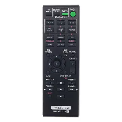 Kaufen Ersatz Fernbedienung Für Sony HCD-TZ140 Receiver/Stereoanlage (Surroundsystem) • 9.89€